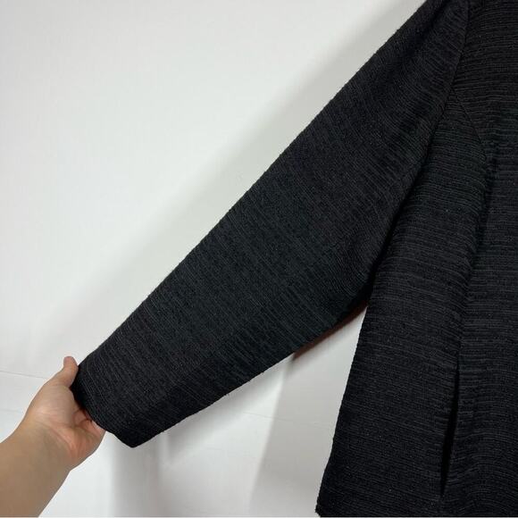 Eileen Fisher Sparkle Tweed Fringe Jacket Size 1X - Picture 8 of 11